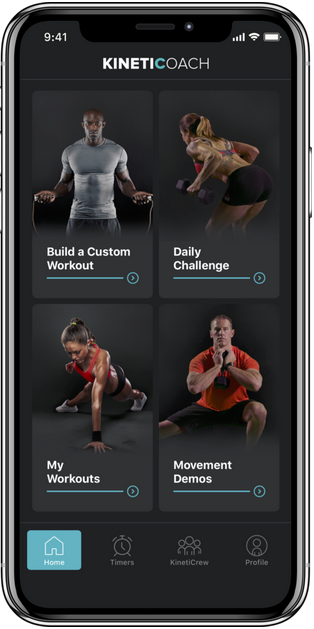 Custom workout builder.